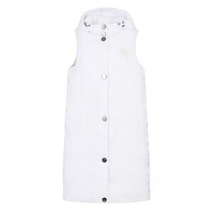 Armani Exchange Womens/Ladies Quilted Long Length Vest / White